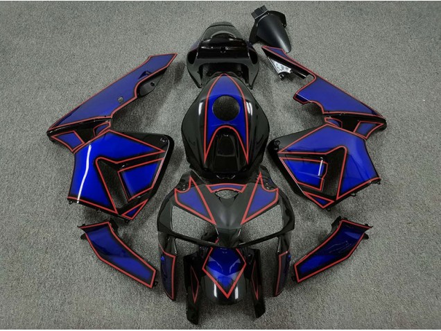 Blue and Red Turtle 2005-2006 CBR600RR Motorcycle Fairing Blue and Red Turtle 2005-2006 CBR600RR Motorcycle Fairing