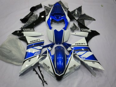 Blue and White 2007-2008 R1 Motorcycle Fairing