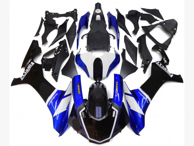 Blue and White Custom Style 2015-2019 R1 Motorcycle Fairing Blue and White Custom Style 2015-2019 R1 Motorcycle Fairing