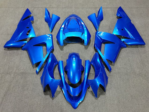 Bright Blue Pearl 2004-2005 ZX10R Motorcycle Fairing Bright Blue Pearl 2004-2005 ZX10R Motorcycle Fairing
