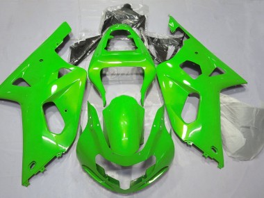Bright Green 2001-2003 GSXR 600-750 Motorcycle Fairing