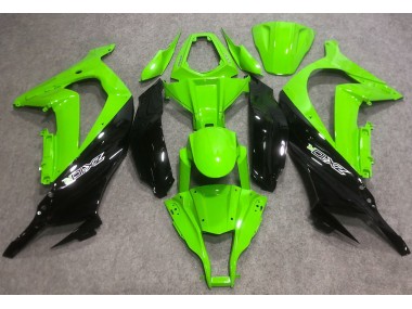 Bright Green & Green R 2016-2019 ZX10R Motorcycle Fairing