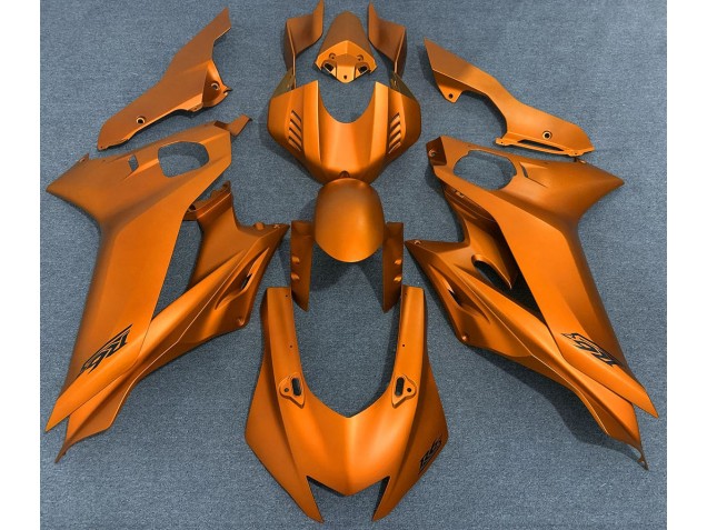 Bright Orange Matte 2017-2021 R6 Motorcycle Fairing Bright Orange Matte 2017-2021 R6 Motorcycle Fairing