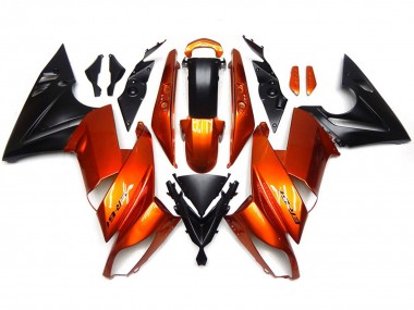 Burnt Orange 2009-2011 Ninja 650R Motorcycle Fairing