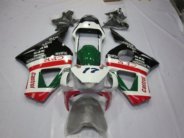 CRR Castrol 2002-2003 CBR954RR Motorcycle Fairing CRR Castrol 2002-2003 CBR954RR Motorcycle Fairing