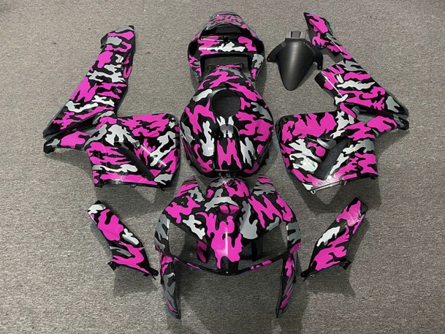 Camo & HOT PINK 2005-2006 CBR600RR Motorcycle Fairing Camo & HOT PINK 2005-2006 CBR600RR Motorcycle Fairing