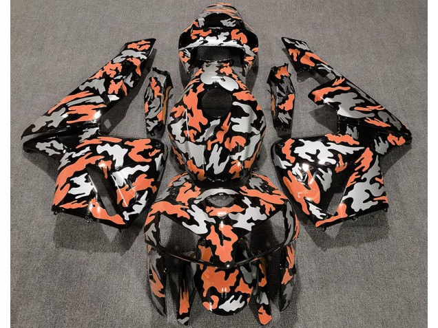 Camo & LIGHT ORANGE 2005-2006 CBR600RR Motorcycle Fairing Camo & LIGHT ORANGE 2005-2006 CBR600RR Motorcycle Fairing