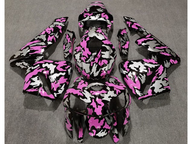 Camo & LIGHT PINK 2005-2006 CBR600RR Motorcycle Fairing Camo & LIGHT PINK 2005-2006 CBR600RR Motorcycle Fairing