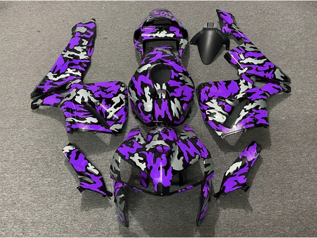 Camo & PURPLE 2005-2006 CBR600RR Motorcycle Fairing Camo & PURPLE 2005-2006 CBR600RR Motorcycle Fairing