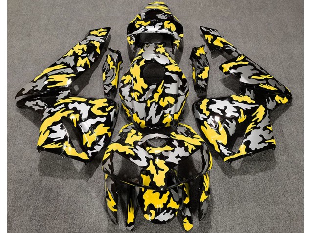 Camo & YELLOW 2005-2006 CBR600RR Motorcycle Fairing Camo & YELLOW 2005-2006 CBR600RR Motorcycle Fairing