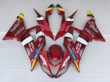Candy Apple 2013-2018 ZX6R Motorcycle Fairing