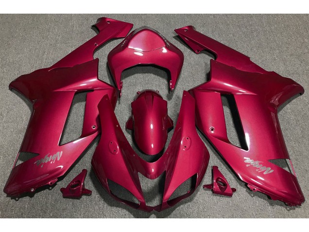 Candy Red 2007-2008 ZX6R Motorcycle Fairing Candy Red 2007-2008 ZX6R Motorcycle Fairing