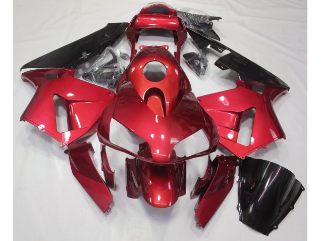 Candy Red Plain 2003-2004 CBR600RR Motorcycle Fairing Candy Red Plain 2003-2004 CBR600RR Motorcycle Fairing