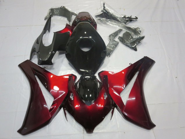 Candy Red and Black 2008-2011 CBR1000RR Motorcycle Fairing Candy Red and Black 2008-2011 CBR1000RR Motorcycle Fairing