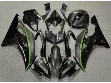 Carbon Fiber & Green 2008-2016 R6 Motorcycle Fairing