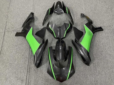 Carbon Fiber & Green 2015-2019 R1 Motorcycle Fairing