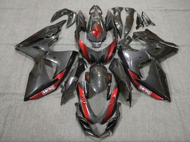 Carbon Fiber Red 2009-2016 GSXR 1000 Motorcycle Fairing