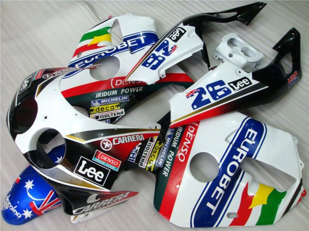 Carrera EuroBet 1990-1998 CBR250RR Motorcycle Fairing Carrera EuroBet 1990-1998 CBR250RR Motorcycle Fairing