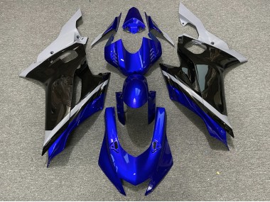 Cement Black and Blue 2017-2021 R6 Motorcycle Fairing