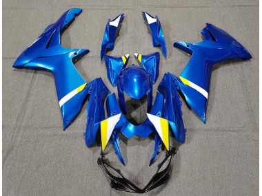Custom Blue 2011-2024 GSXR 600-750 Motorcycle Fairing