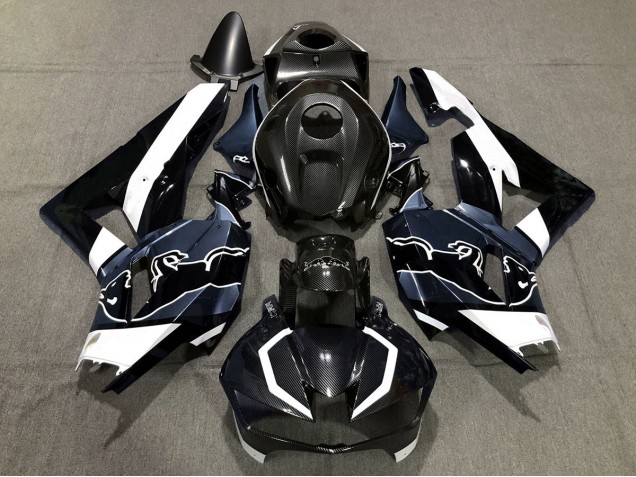 Custom Blue Carbon Bull 2013-2023 CBR600RR Motorcycle Fairing