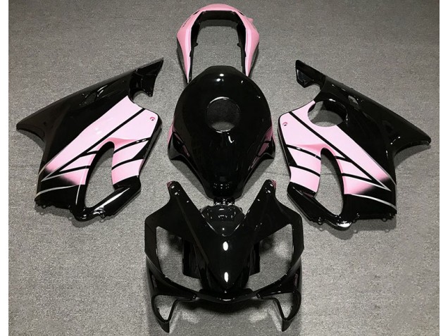 Custom Pink and Black 2004-2007 CBR600 F4i Motorcycle Fairing Custom Pink and Black 2004-2007 CBR600 F4i Motorcycle Fairing