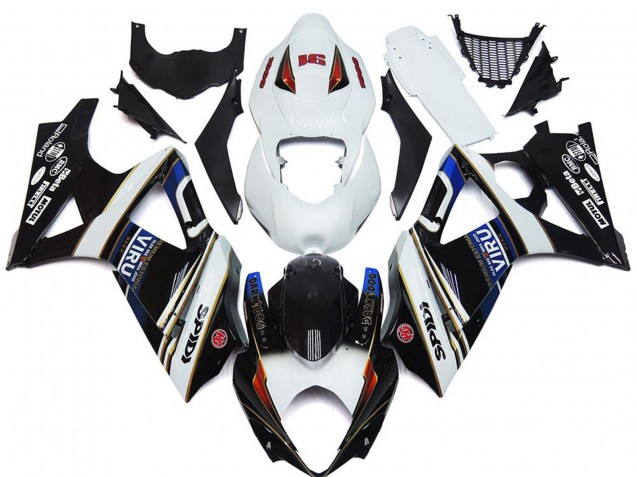 Custom VIRU Style 2007-2008 GSXR 1000 Motorcycle Fairing Custom VIRU Style 2007-2008 GSXR 1000 Motorcycle Fairing