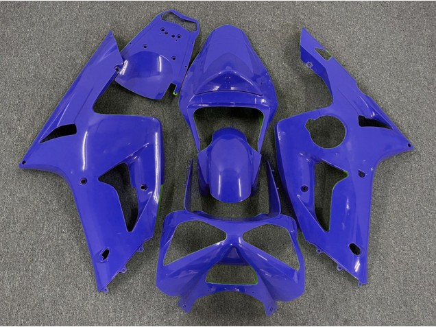 Dark Blue Plain 2003-2004 ZX6R Motorcycle Fairing