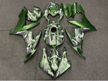 Dark Green Camo 2004-2006 R1 Motorcycle Fairing