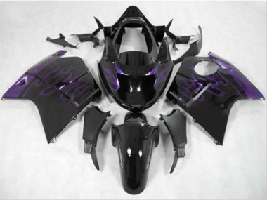 Dark Purple Flame 1996-2007 CBR1100XX Motorcycle Fairing