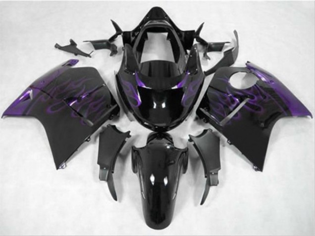 Dark Purple Flame 1996-2007 CBR1100XX Motorcycle Fairing Dark Purple Flame 1996-2007 CBR1100XX Motorcycle Fairing