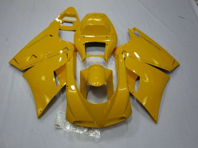 Darker Yellow 1993-2005 Ducati 996 748 916 998 Motorcycle Fairing Darker Yellow 1993-2005 Ducati 996 748 916 998 Motorcycle Fairing