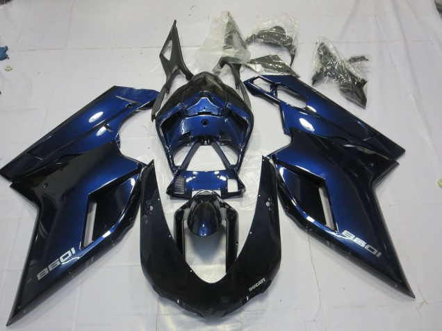 Deep Blue 2007-2014 Ducati 848 1098 1198 Motorcycle Fairing Deep Blue 2007-2014 Ducati 848 1098 1198 Motorcycle Fairing