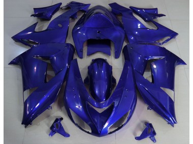 Deep Blue Plain 2006-2007 ZX10R Motorcycle Fairing