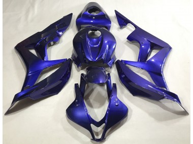 Deep Blue Plain 2007-2008 CBR600RR Motorcycle Fairing