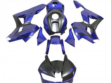 Deep Blue and Matte Black 2013-2023 CBR600RR Motorcycle Fairing