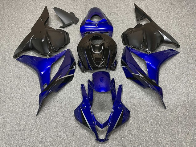 Deep Blue with Black 2009-2012 CBR600RR Motorcycle Fairing Deep Blue with Black 2009-2012 CBR600RR Motorcycle Fairing