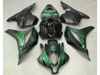 Deep Green with Black 2009-2012 CBR600RR Motorcycle Fairing