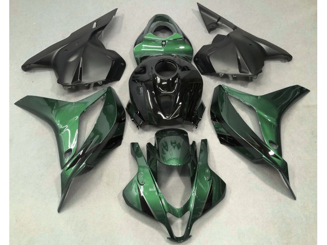 Deep Green with Black 2009-2012 CBR600RR Motorcycle Fairing Deep Green with Black 2009-2012 CBR600RR Motorcycle Fairing