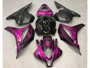 Deep Pink with Black 2009-2012 CBR600RR Motorcycle Fairing