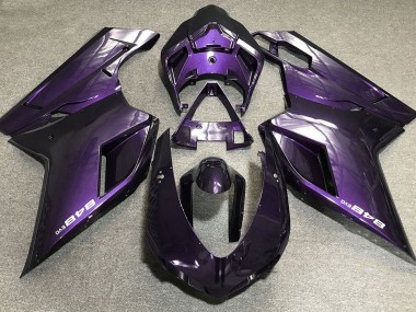 Deep Purple 2007-2014 Ducati 848 1098 1198 Motorcycle Fairing