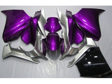 Deep Purple and Silver 2010-2013 VFR1200 Motorcycle Fairing
