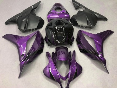 Deep Purple with Black 2009-2012 CBR600RR Motorcycle Fairing