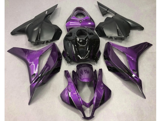 Deep Purple with Black 2009-2012 CBR600RR Motorcycle Fairing