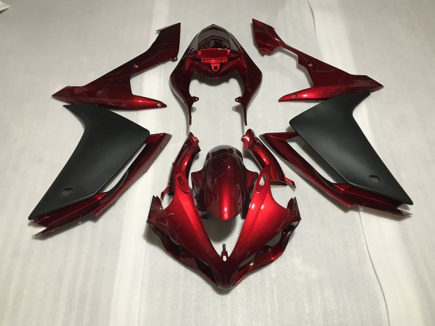 Deep Red 2007-2008 R1 Motorcycle Fairing Deep Red 2007-2008 R1 Motorcycle Fairing