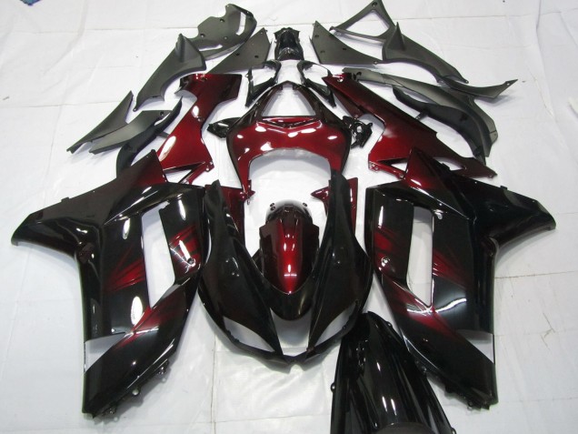 Deep Red 2007-2008 ZX6R Motorcycle Fairing Deep Red 2007-2008 ZX6R Motorcycle Fairing