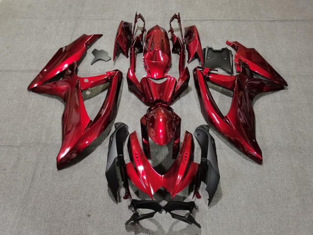 Deep Red 2008-2010 GSXR 600-750 Motorcycle Fairing Deep Red 2008-2010 GSXR 600-750 Motorcycle Fairing