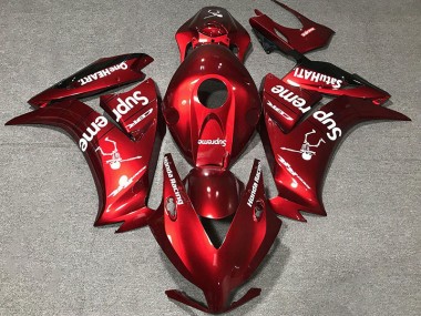 Deep Red Custom 2012-2016 CBR1000RR Motorcycle Fairing