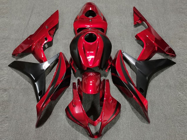Deep Red OEM Style 2007-2008 CBR600RR Motorcycle Fairing Deep Red OEM Style 2007-2008 CBR600RR Motorcycle Fairing