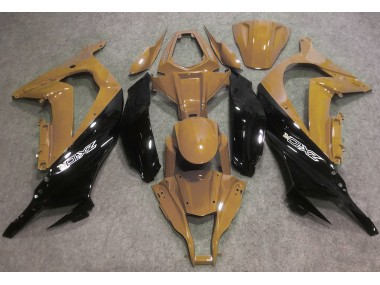 Desert Tan and Black 2016-2019 ZX10R Motorcycle Fairing